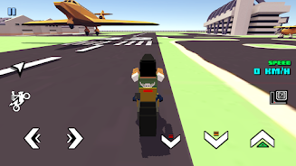 Blocky Moto Racing: Bike Rider Captura de tela 3