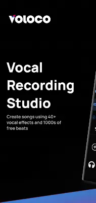 Voloco: Auto Vocal Tune Studio Ảnh chụp màn hình 0