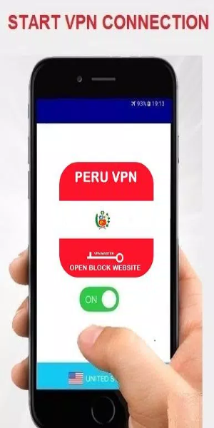 Peru VPN Free Captura de tela 1