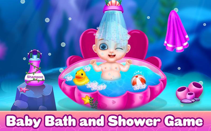 Mermaid Game: Newborn,Pregnant Ảnh chụp màn hình 0