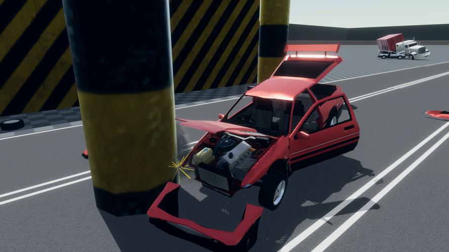 Car Crash Simulator Sandbox 3D Tangkapan skrin 1
