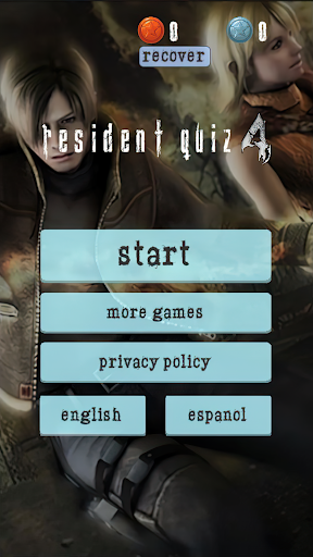 Resident Quiz Evil 4 Ảnh chụp màn hình 1