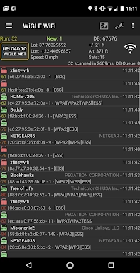 WiGLE WiFi Wardriving 스크린샷 1