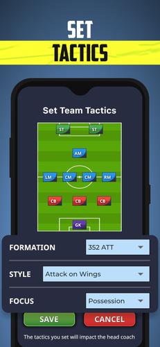 Ultimate Football Club Manager 스크린샷 1