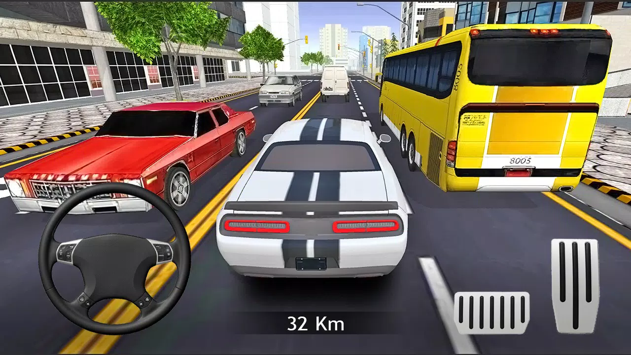 Traffic And Car Driving - Sim Schermafbeelding 3