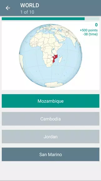 Quiz: Flags and Maps Ekran Görüntüsü 3