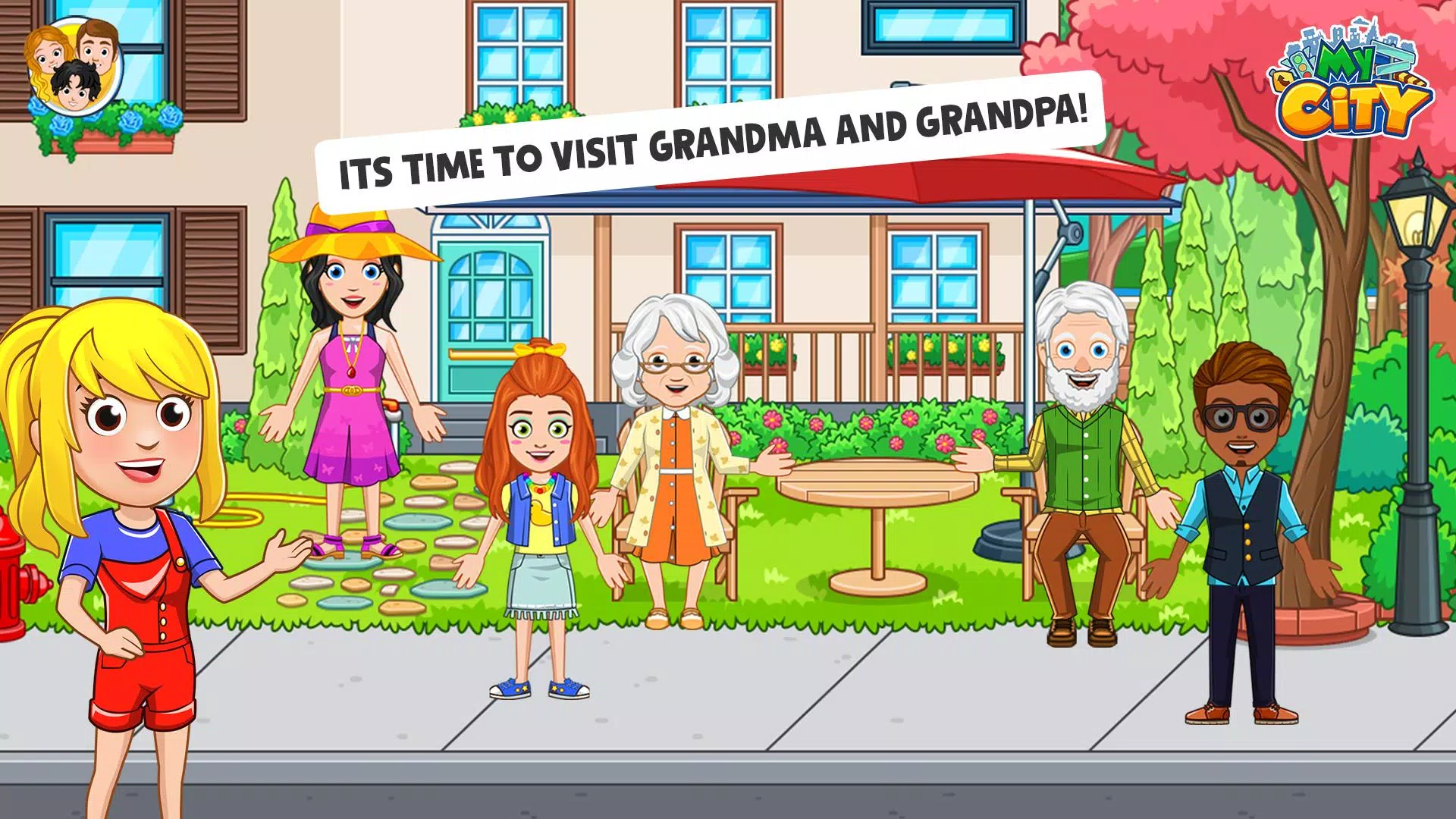 Schermata My City : Grandparents Home 0