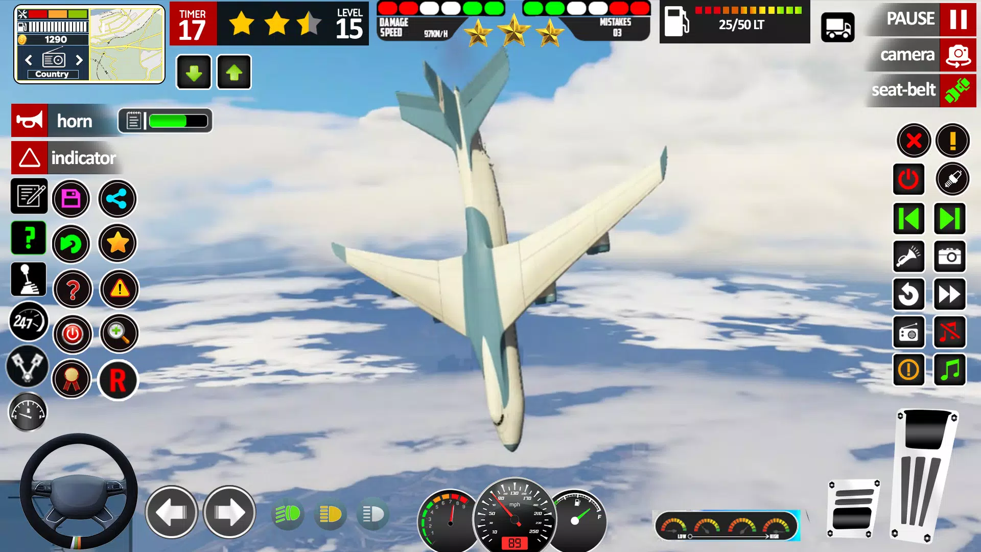 Plane Game Flight Simulator 3d Tangkapan skrin 1