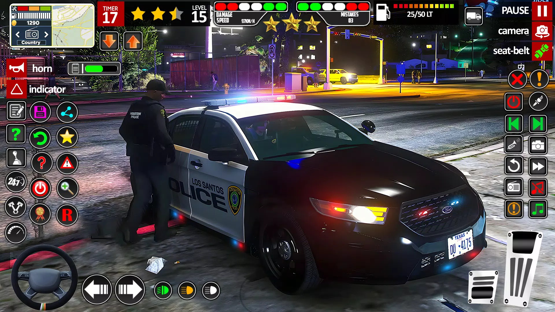 Schermata Car Chase Game Cop Simulator 0