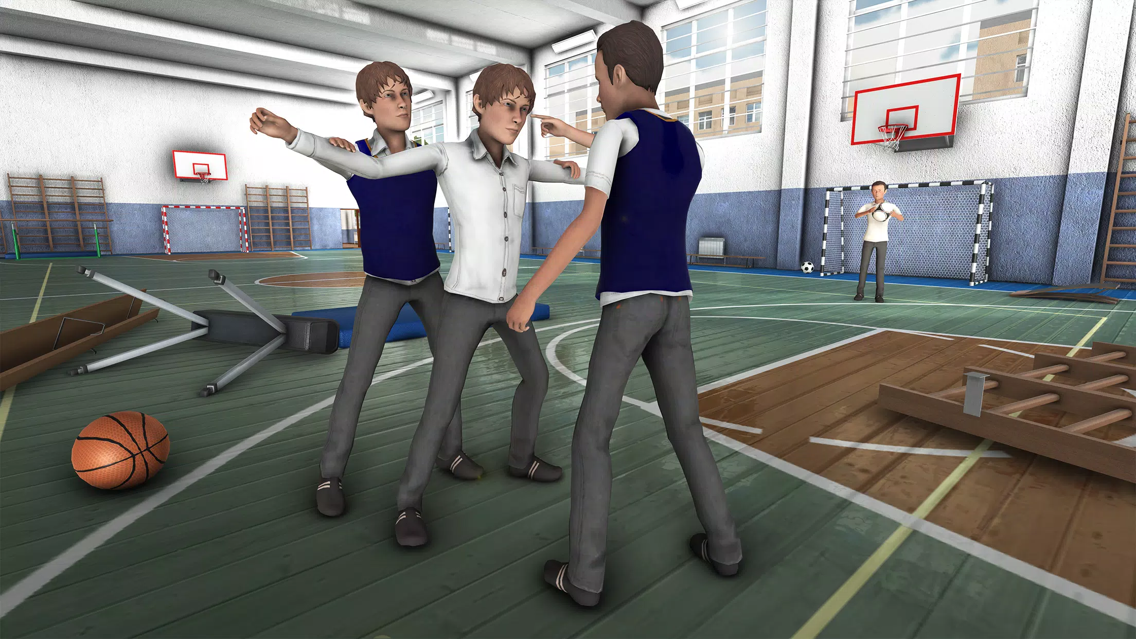 Bad Guys at School: Bad Boy 3D 스크린샷 2