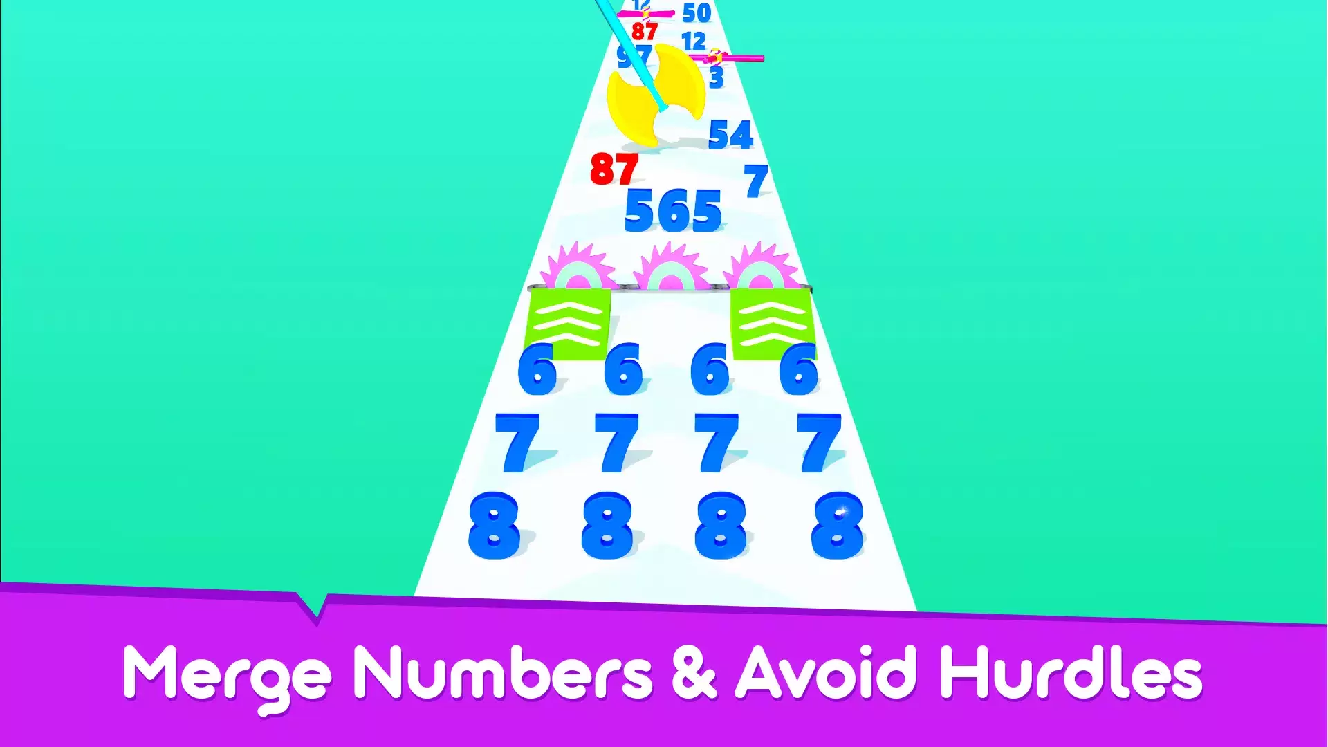 Schermata Run & Merge Numbers Game 1