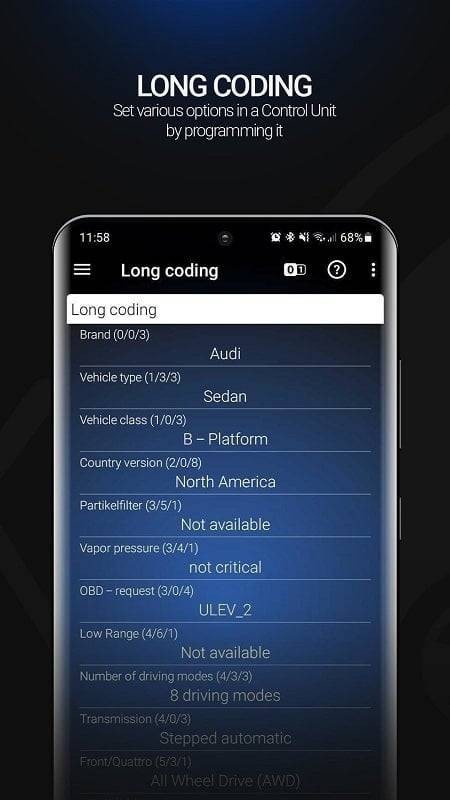 OBDeleven car diagnostics Ảnh chụp màn hình 2