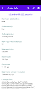 Codec Info Capture d'écran 2