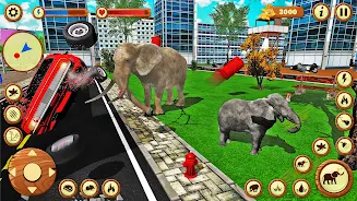 Elephant Simulator City Attack ဖန်သားပြင်ဓာတ်ပုံ 2