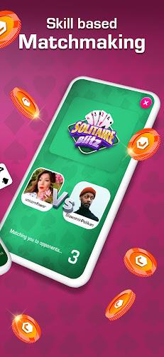 Solitaire Blitz - Earn Rewards ဖန်သားပြင်ဓာတ်ပုံ 1