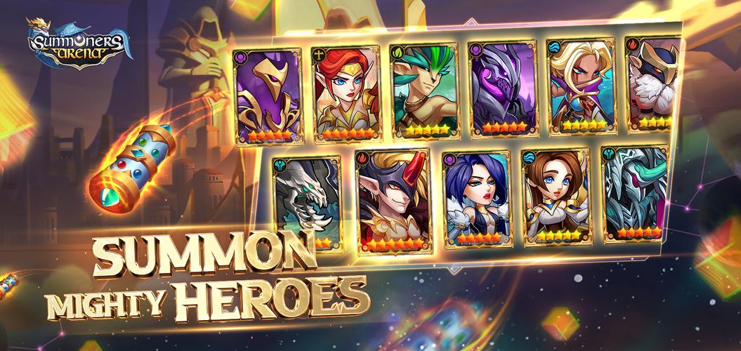 Summoners Arena: Idle RPG應用截圖第1張