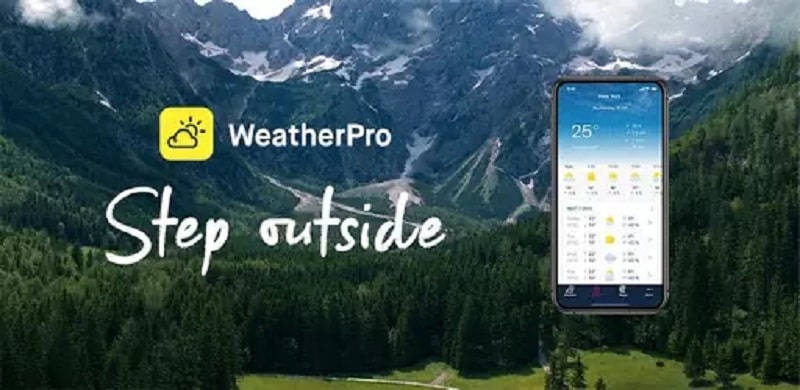 WeatherPro Captura de pantalla 0