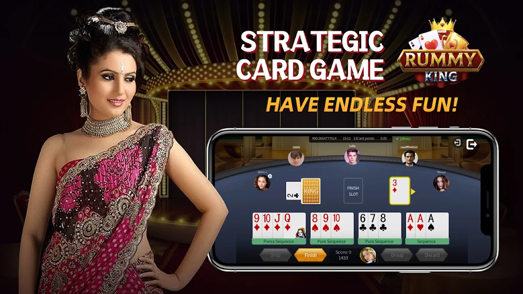 Rummy King -Play Indian Card 스크린샷 0
