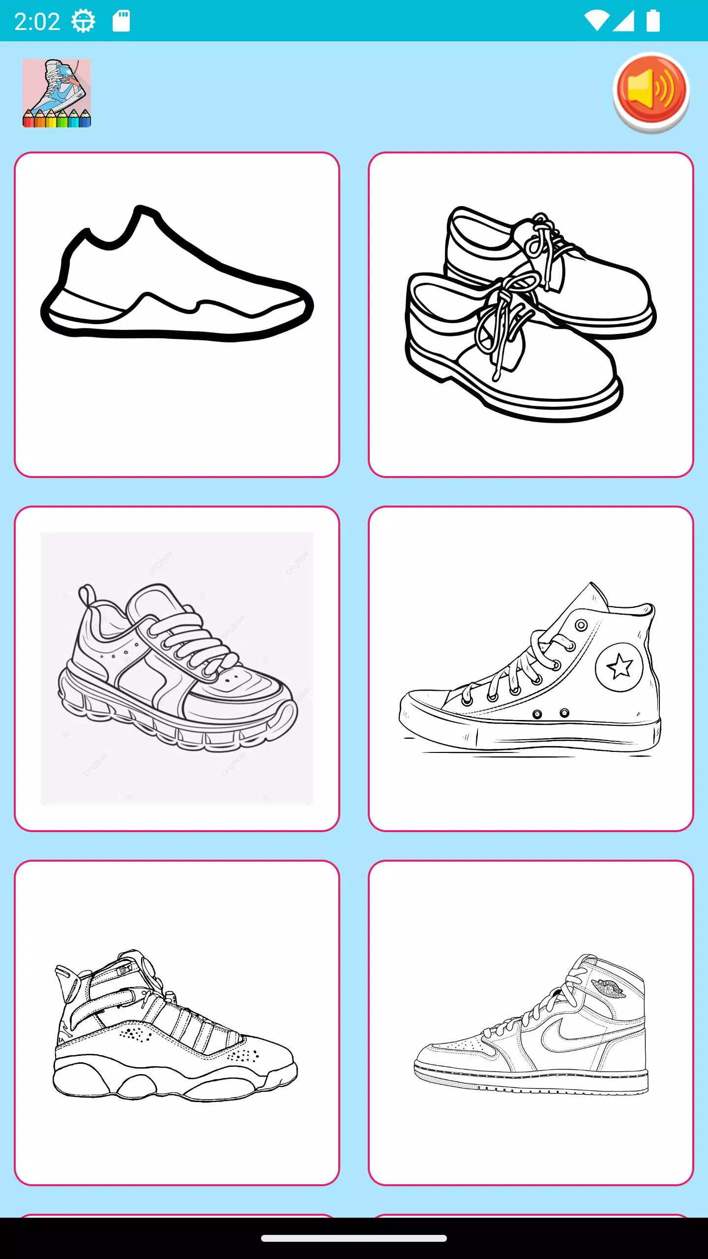 Coloring Sneaker Craft Screenshot 2