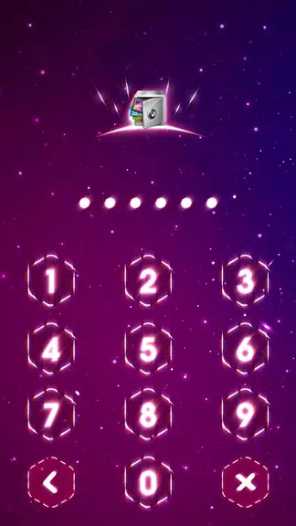 AppLock LiveTheme Dazzle light Capture d'écran 1