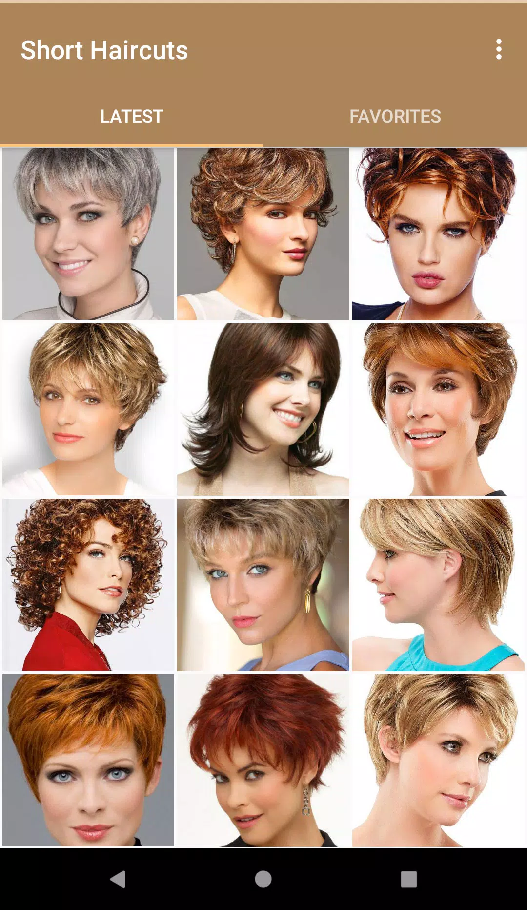 Short Haircuts Ảnh chụp màn hình 2