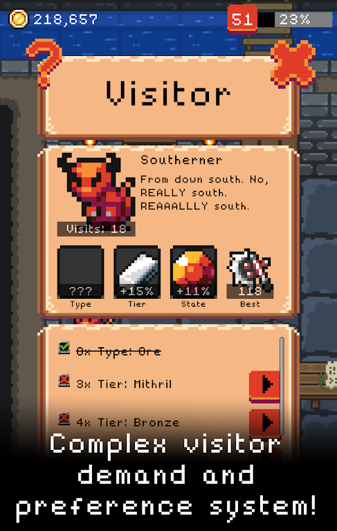 Pixel Blacksmith Tangkapan skrin 3