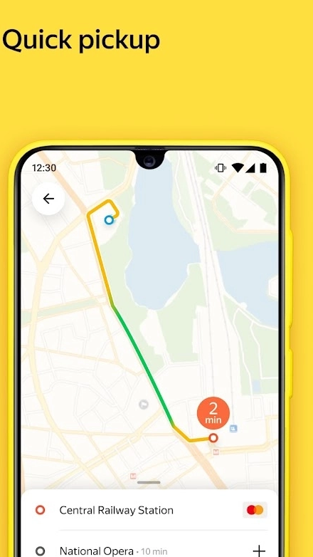 Yandex Go: taxi and delivery Captura de pantalla 0