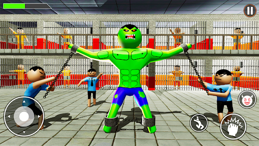 Incredible Monster: Superhero Prison Escape Games স্ক্রিনশট 2