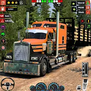 US Cargo Truck Simulator Game স্ক্রিনশট 0