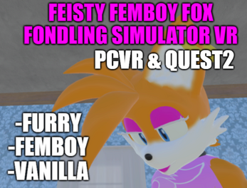 Feisty Femboy Fox Fondling Simulator VR ภาพหน้าจอ 0