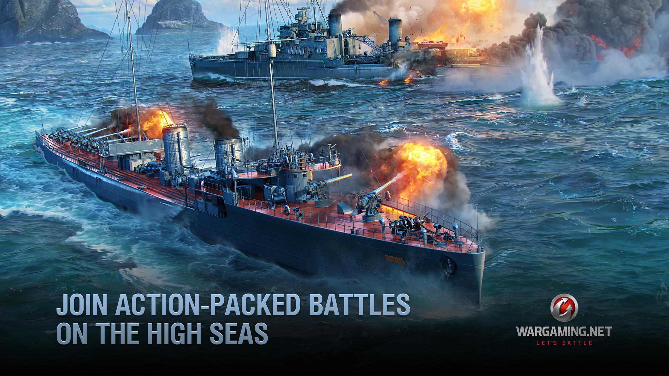 ワールド・オブ・ウォーシップ・ブリッツ【戦争・戦艦ゲーム】 スクリーンショット 1