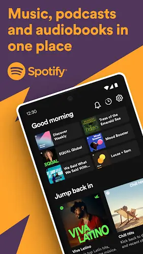 Spotify: música e podcasts Captura de tela 0