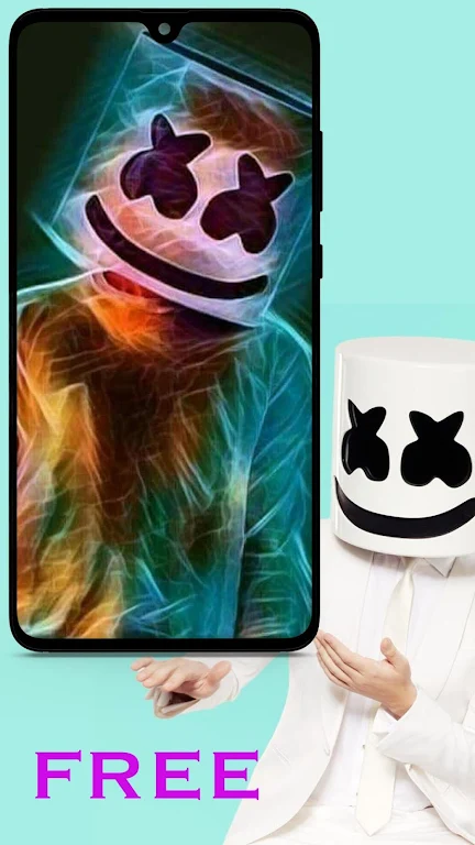 Marshmello Wallpaper Zrzut ekranu 1