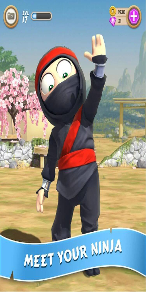 Clumsy Ninja Captura de pantalla 2