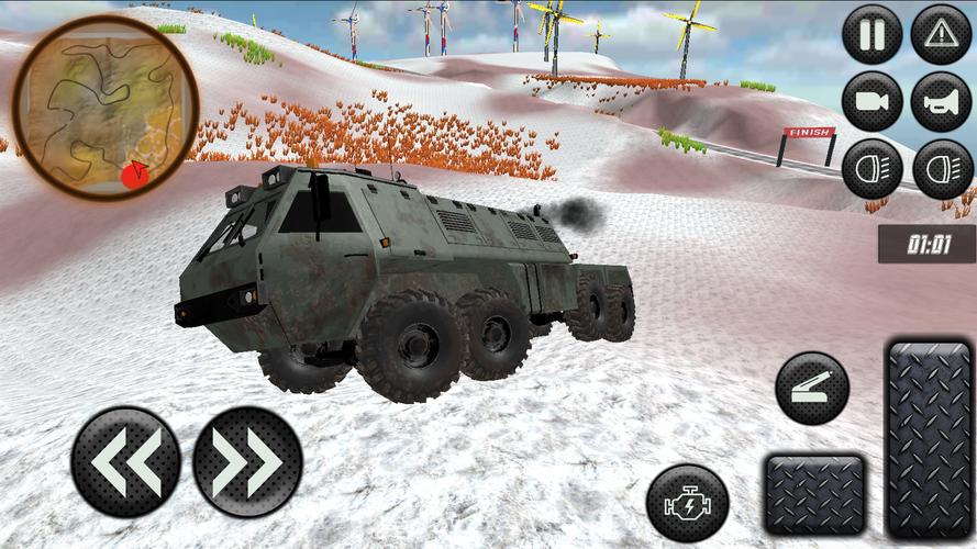 Offroad Simulator 8x8 Schermafbeelding 2