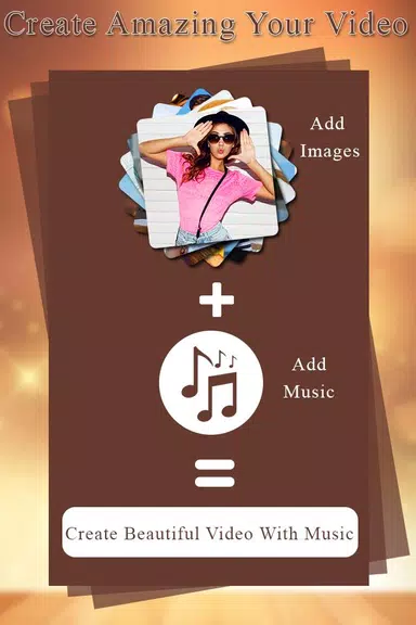 Image to Video Maker with Music Captura de tela 0