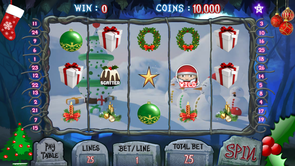 Christmas Jackpot : Real Casino Slot Master 777应用截图第1张