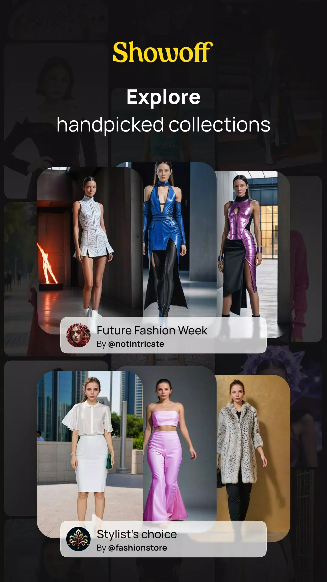Showoff: create an ideal look Captura de tela 1