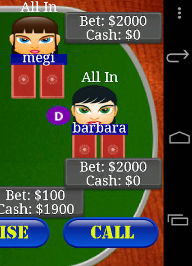 Texas Holdem Poker Bil Captura de tela 2