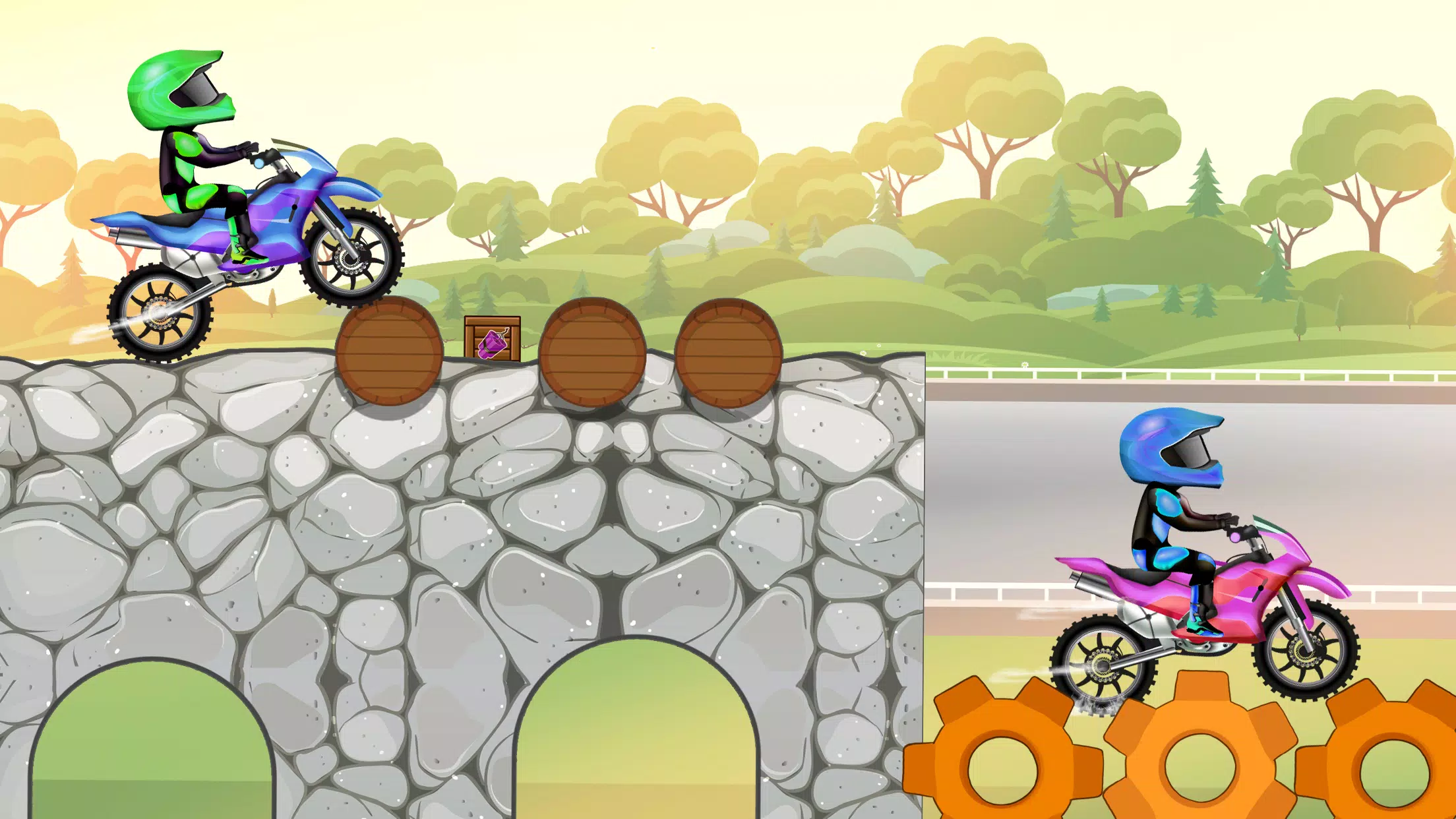 Moto Bike Stunt Race Tangkapan skrin 1