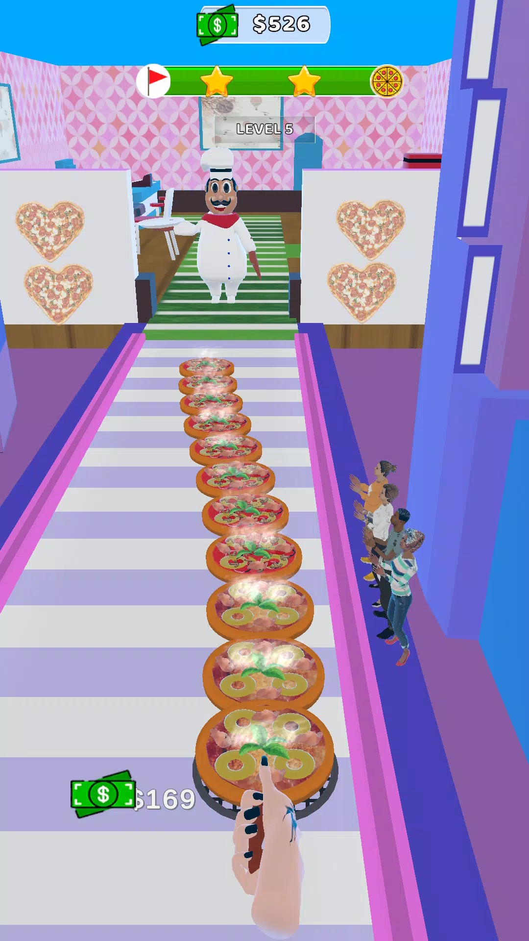 Pizza Stack : Pizza Cooking 3D Tangkapan skrin 1