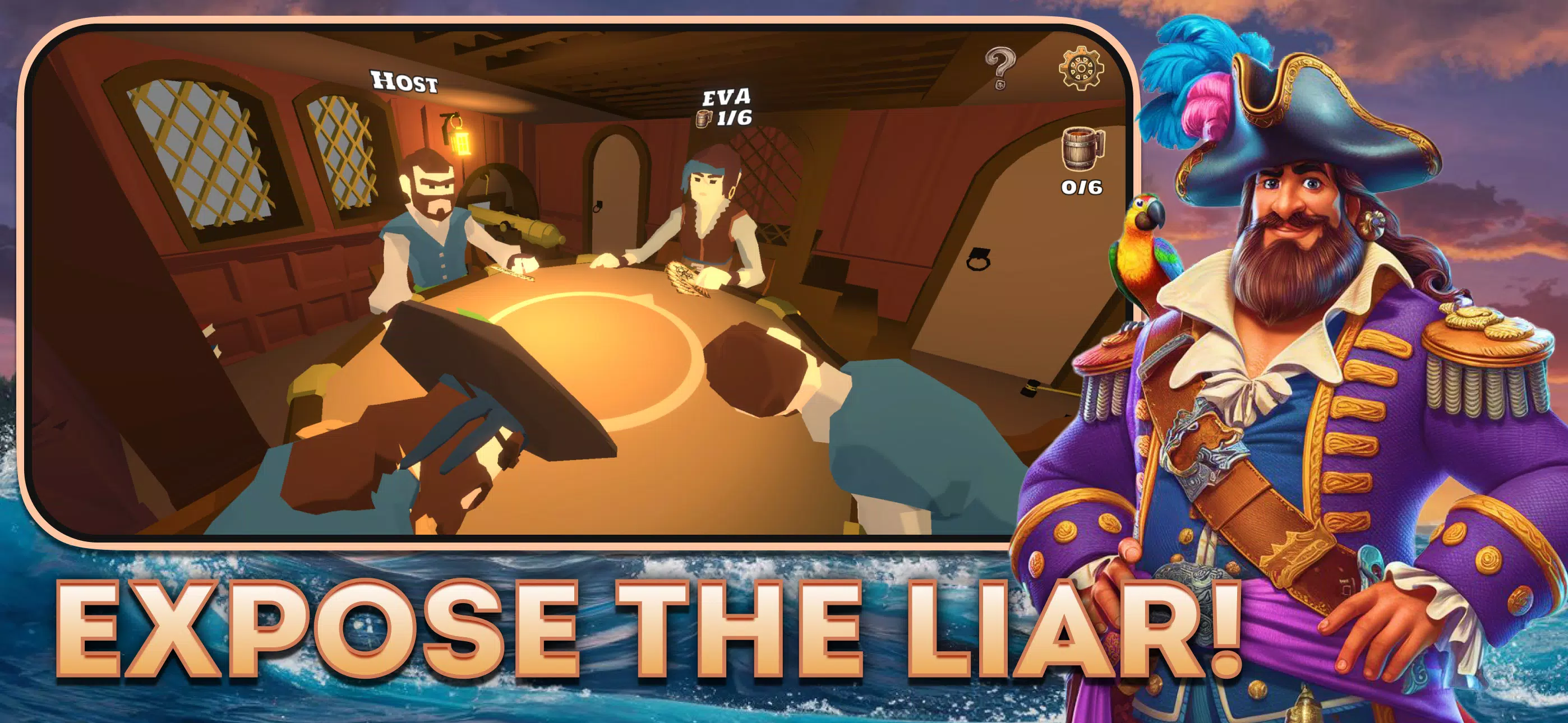 Liar's Tavern - Liars Deck स्क्रीनशॉट 1