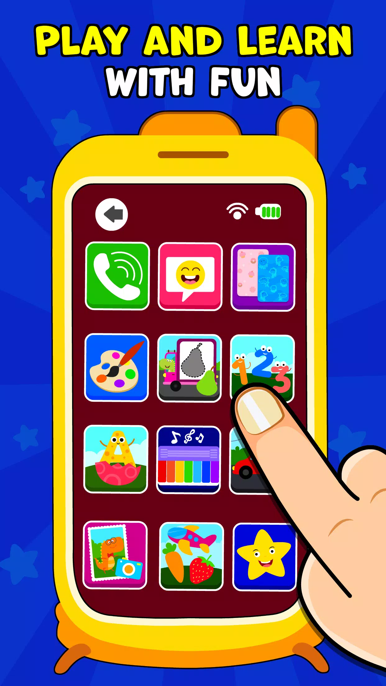 Baby Games: Phone For Kids App Captura de pantalla 0