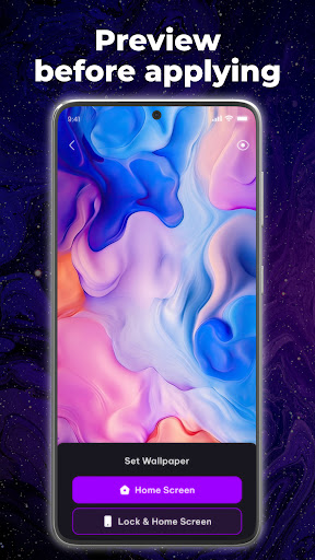 4D Wallpaper Fluid Simulation Capture d'écran 2