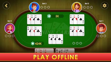 Nine Card Brag - Kitti ဖန်သားပြင်ဓာတ်ပုံ 1