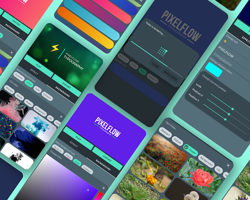 PixelFlow: Intro video maker Screenshot 1