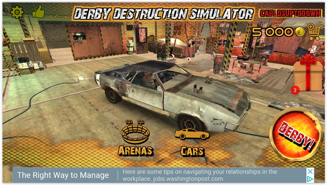 Derby Destruction Simulator Captura de pantalla 0