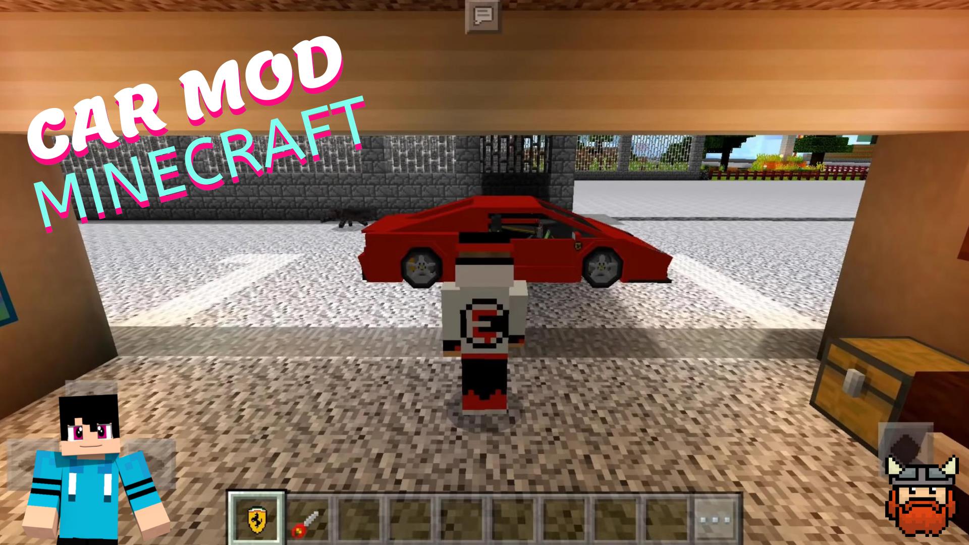 Cars Mod for Minecraft PE Schermafbeelding 0