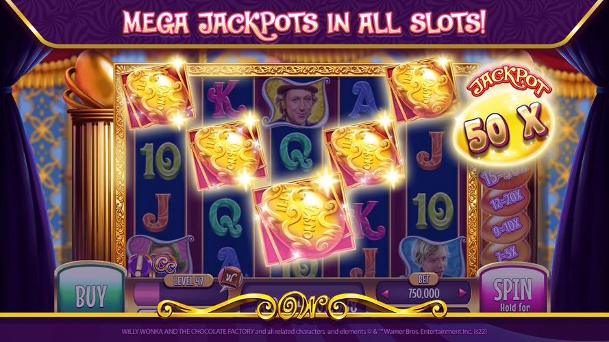 Willy Wonka Vegas Casino Slots Tangkapan skrin 3