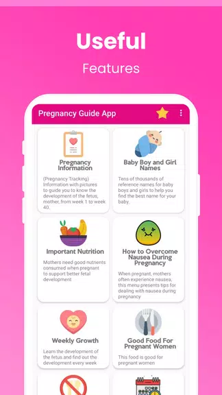 Pregnancy Guide - A Mom Captura de tela 2